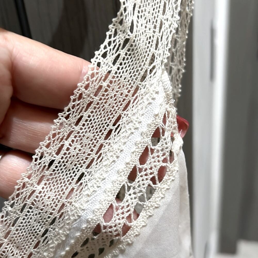 NWT REVOLVE RUMORED Rosita 100% cotton crochet lace slip dress US 8 - Picture 5 of 11